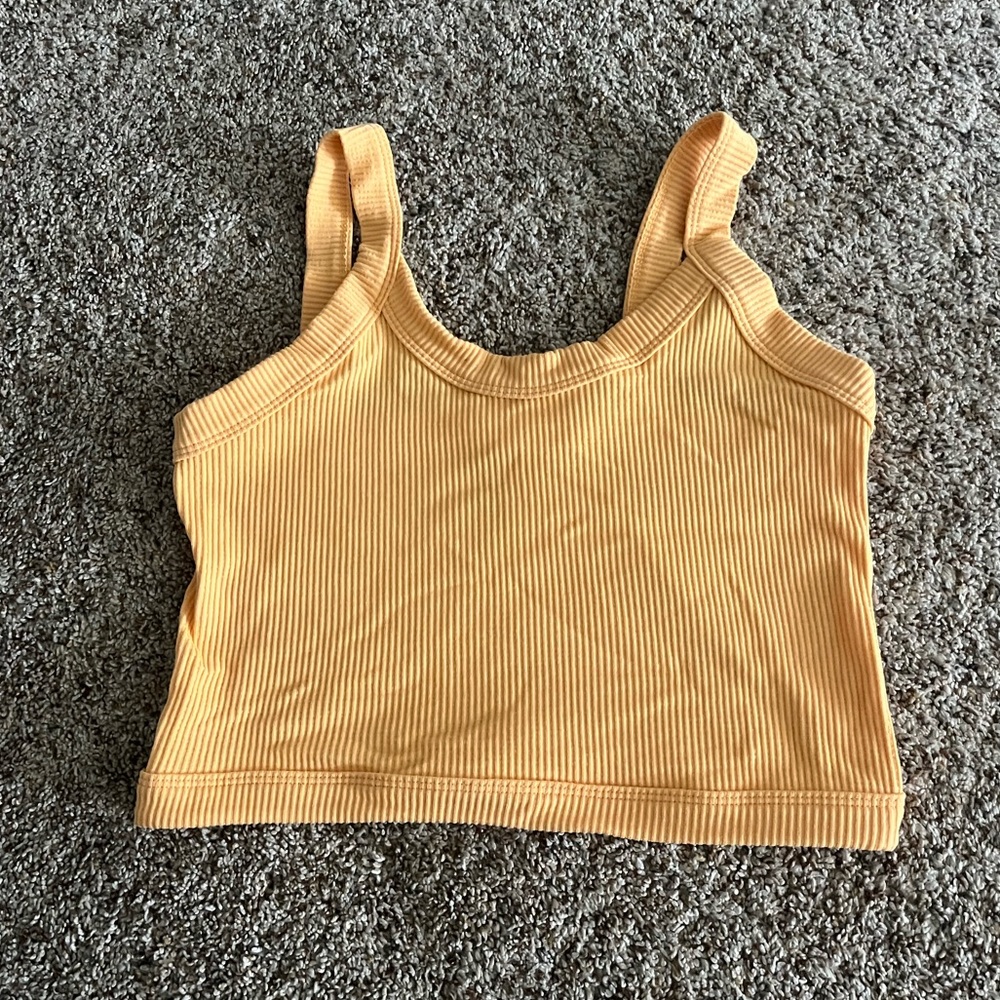 Xs/s buckle cropped tank